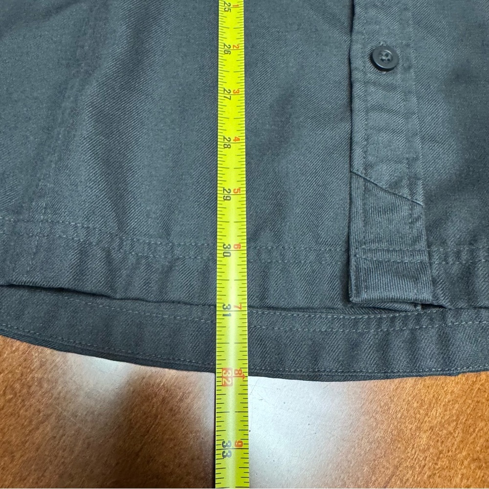 Mountain Hardware Dark Gray Button Down Casual‎ S… - image 12